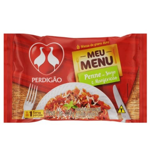 Penne Sabor Molho Ao Sugo e Manjericão Meu Menu Perdigão 300g