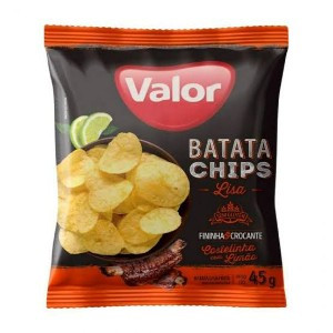 BATATA CHIPS  COSTELINHA LIMÃO 45G