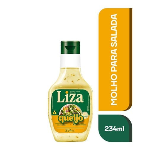 Molho para Salada Sabor Queijo Liza 234ml