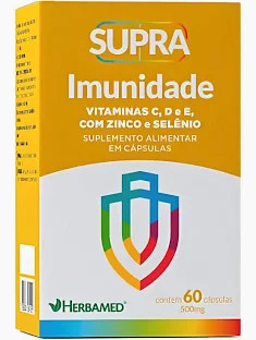 Poli Vit Supra Imunidade Herbamed Pt 60cap