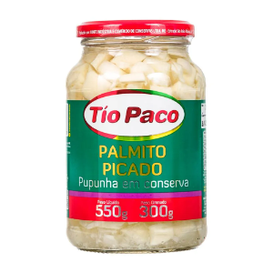 PALMITO PUPUNHA TIO PACO PICADO 300G