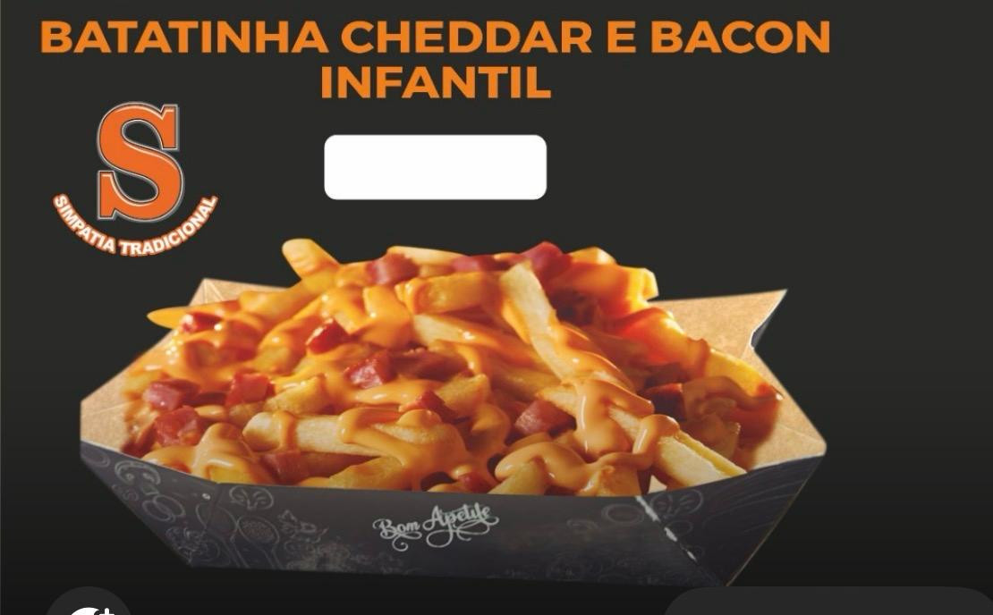 200G BARCA COM CHEDDER E BACON