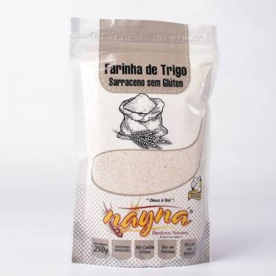 FARINHA DE TRIGO S GLUTEN NAYNA 250G