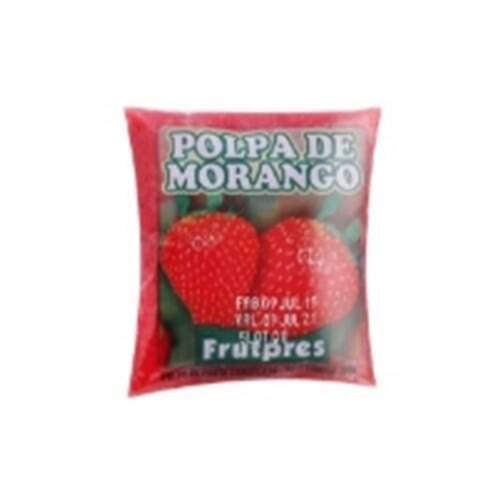 Polpa Congelada Frutpres Morango Embalagem 100g