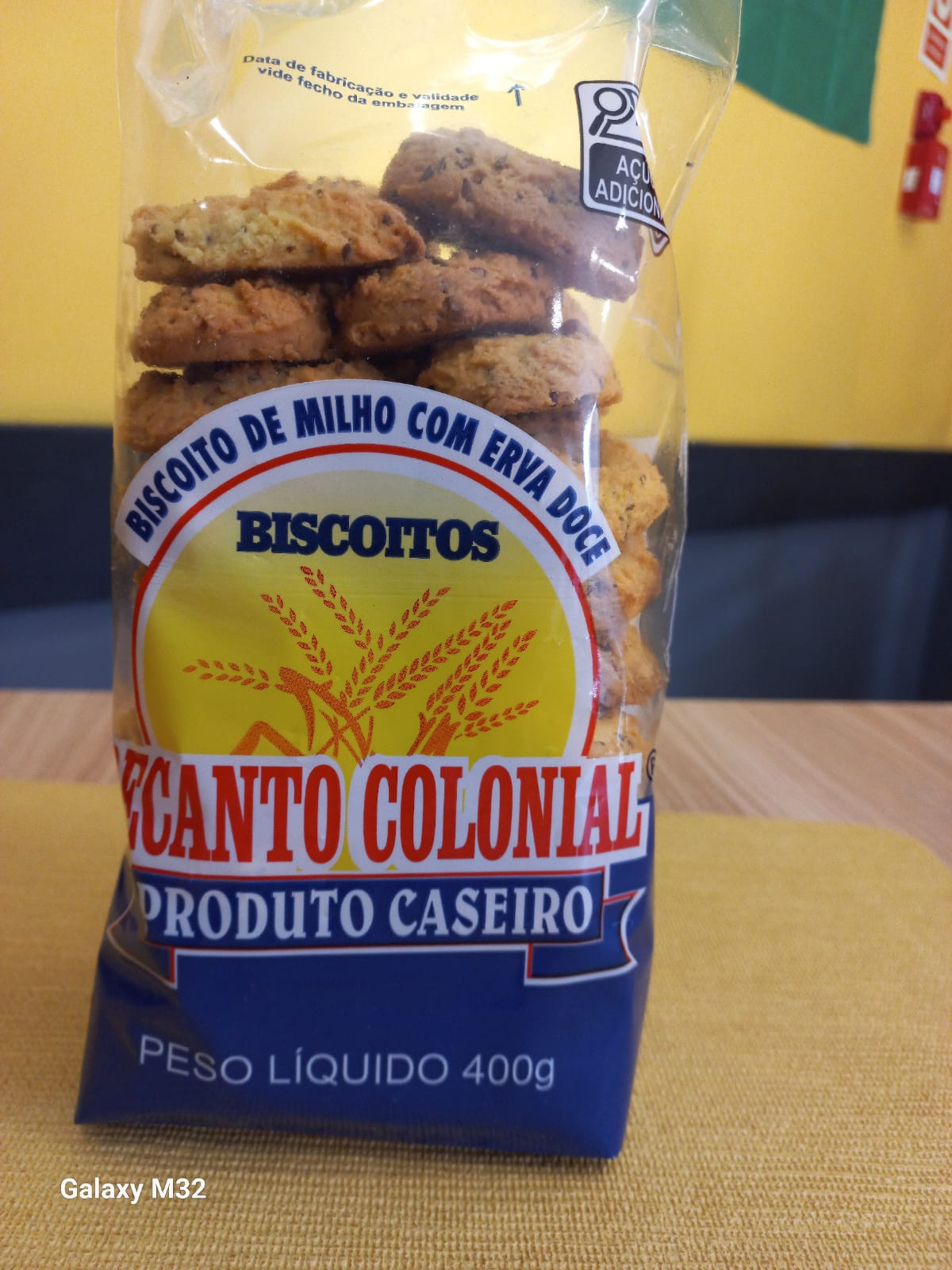 Biscoito De Milho Com Erva Doce  400G
