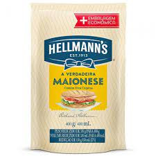 Maionese Hellmans 400g sachê