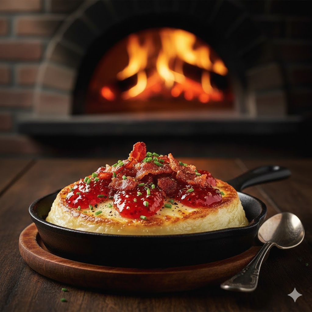 PROVOLONE C/ GELEIA RASP BACON