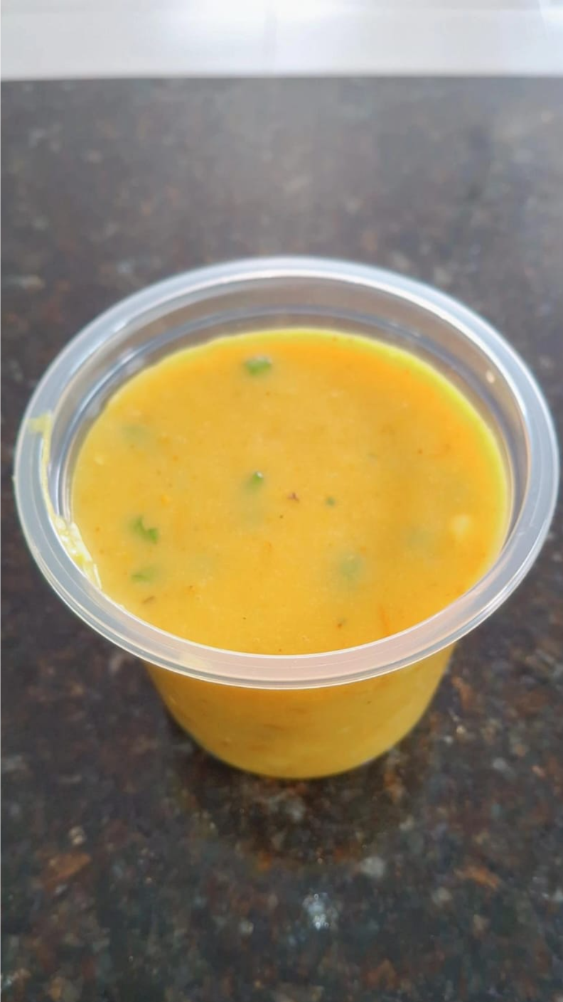 CALDO DE BATATA C/ MILHO (VEGANO) 380 ML Congelado.