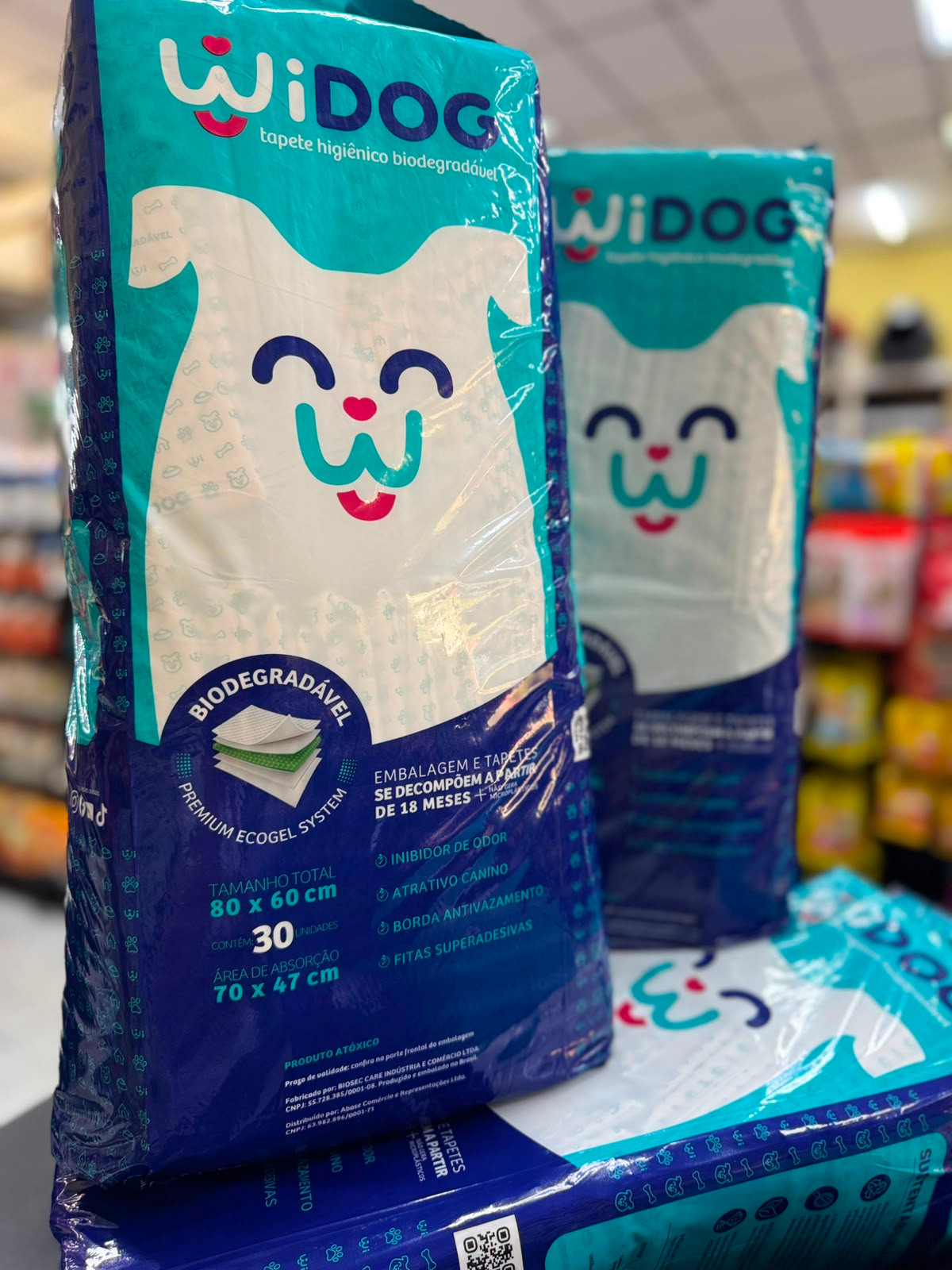 Tapete Higiênico WiDog - C/ 30 unidades 
