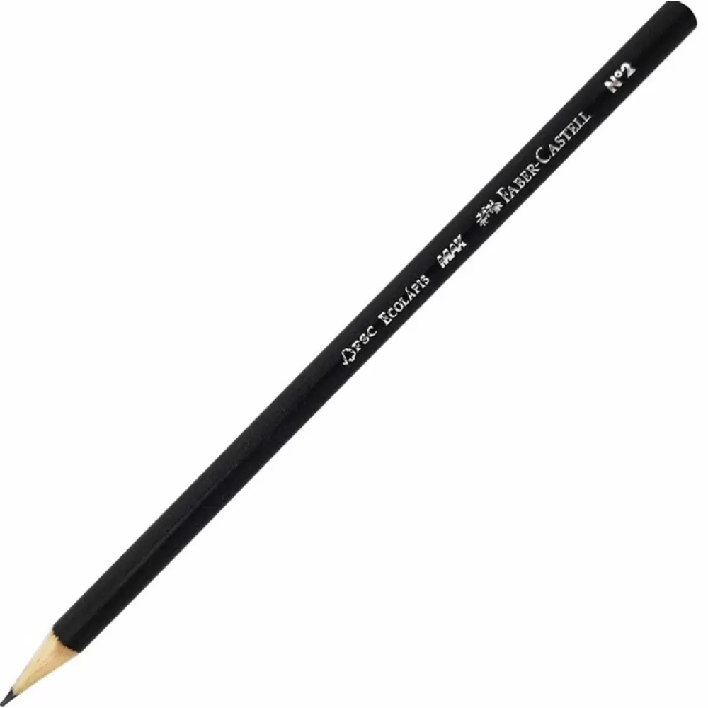 LÁPIS FABER CASTELL N2 ESCOLAR