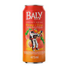 ENERGETICO BALY MORANGO E PESSEGO LATA 473ML