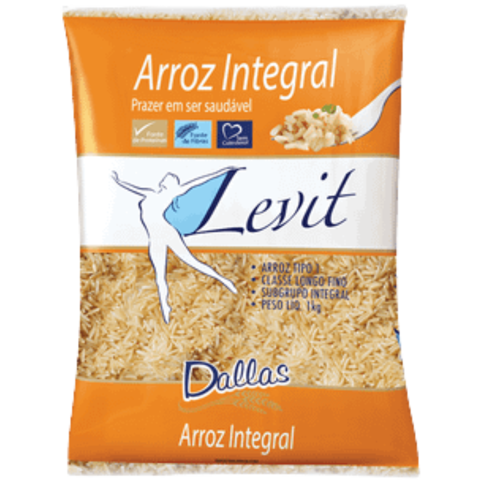 ARROZ INTEGRAL LEVIT 1KG¬