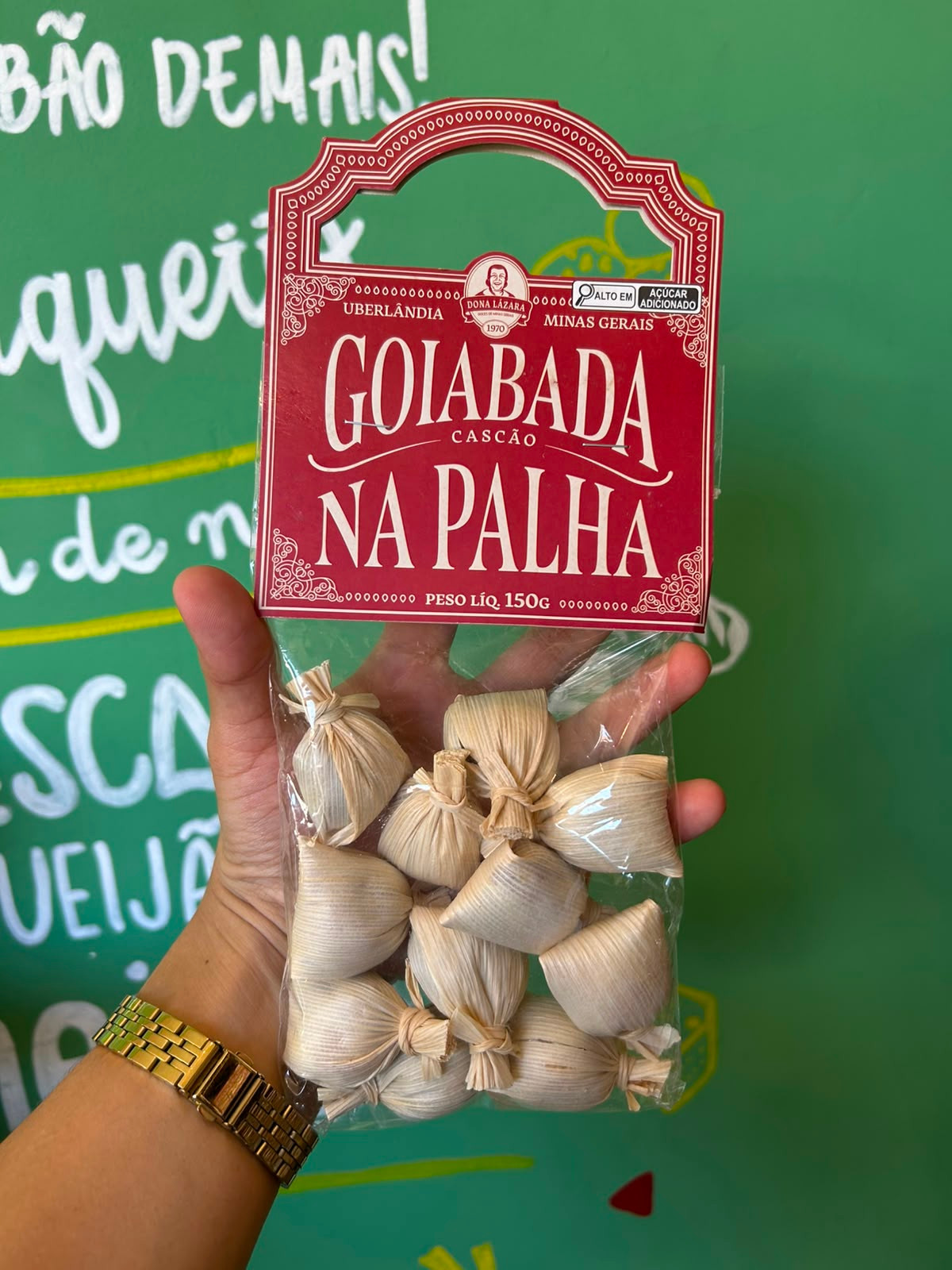 Goiabada Cascao na Palha Dona Lazara - 120g