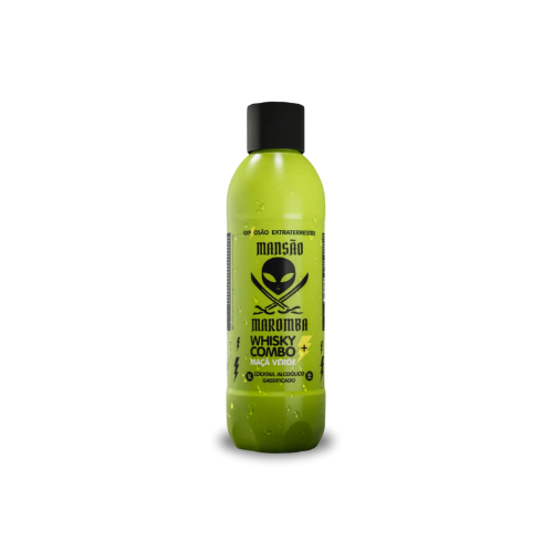 mansão maromba whisky + combo maça verde 1 l 
