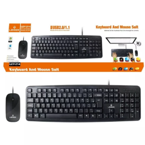 KIT TECLADO E MOUSE USB LEHMOX LEY-214