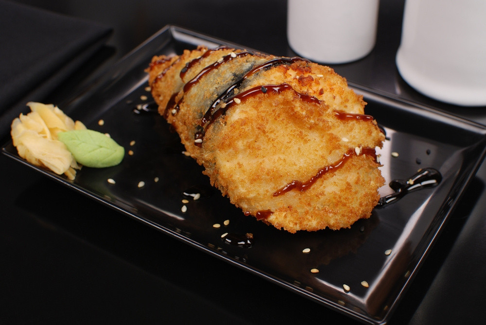 1 temaki hot de atum grelhado