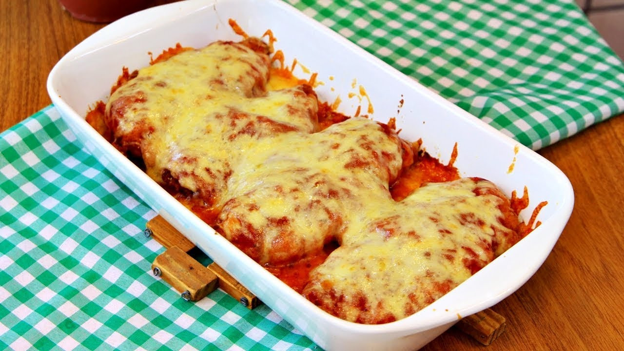 PARMEGIANA DE FRANGO FAMILIA