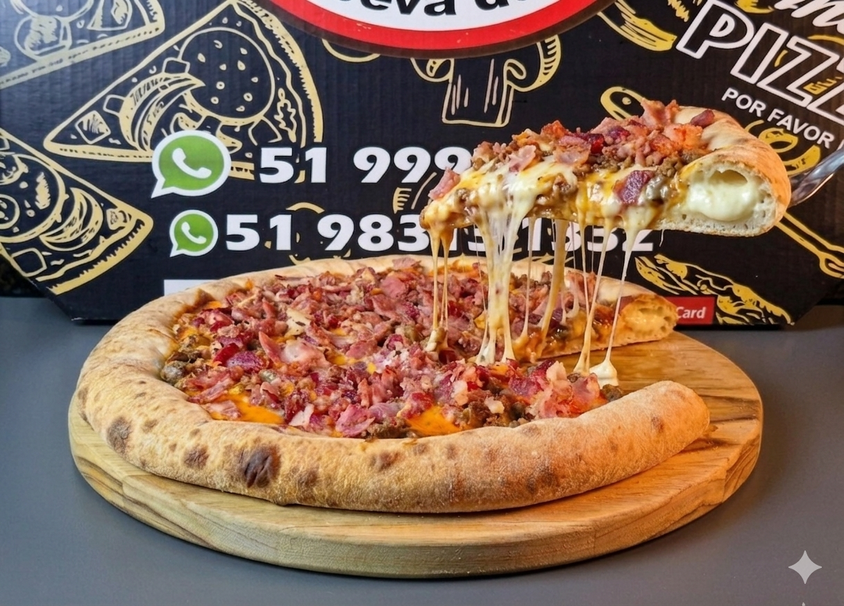 Pizza Família SUPER BARATISSIMA com Borda Grátis