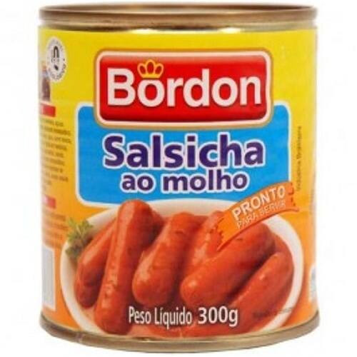 Salsicha Bordon 300g Ao Molho