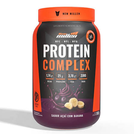 Protein Complex Acai Com Banana New Millen 900g