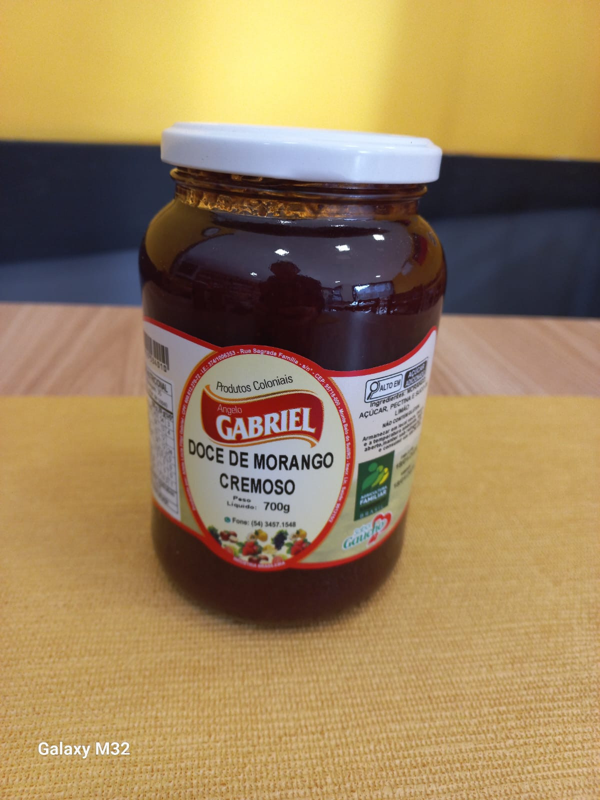 Doce De  Morango Cremoso 700G