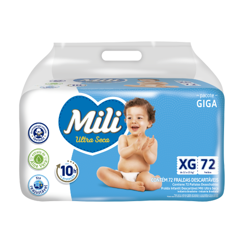 FRALDA MILI GIGA XG