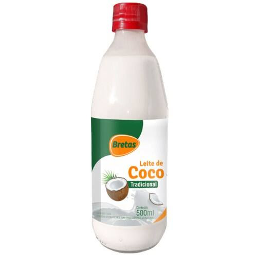 Leite de Coco Tradicional Bretas 500ml