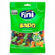 BALA GELATINA SAPO 80G FINI