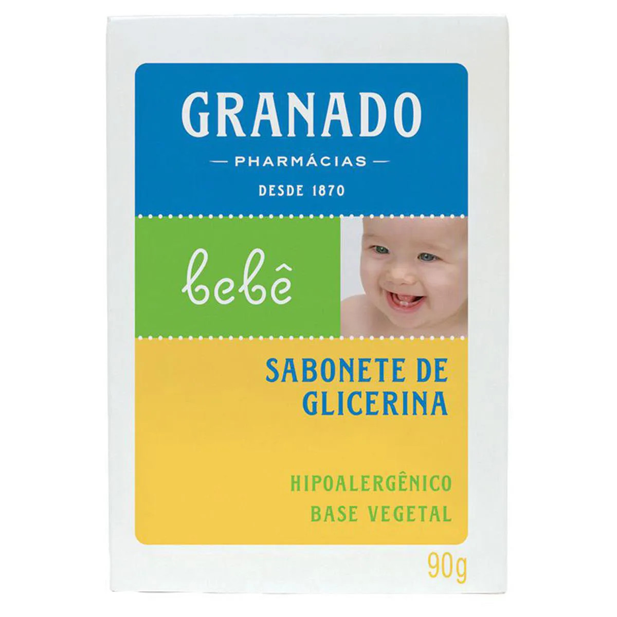 SABONETE GRANADO GLICERINA BEBE CX90G