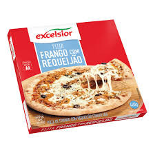 Pizza excelsior 400g frango com requeijao 