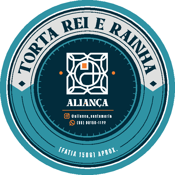 TORTA REI E RAINHA - 30 Fatias