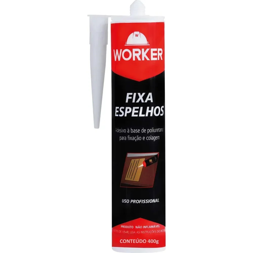 Adesivo Fixa Espelho 400g - Worker 