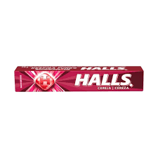 HALLS CEREJA 28G