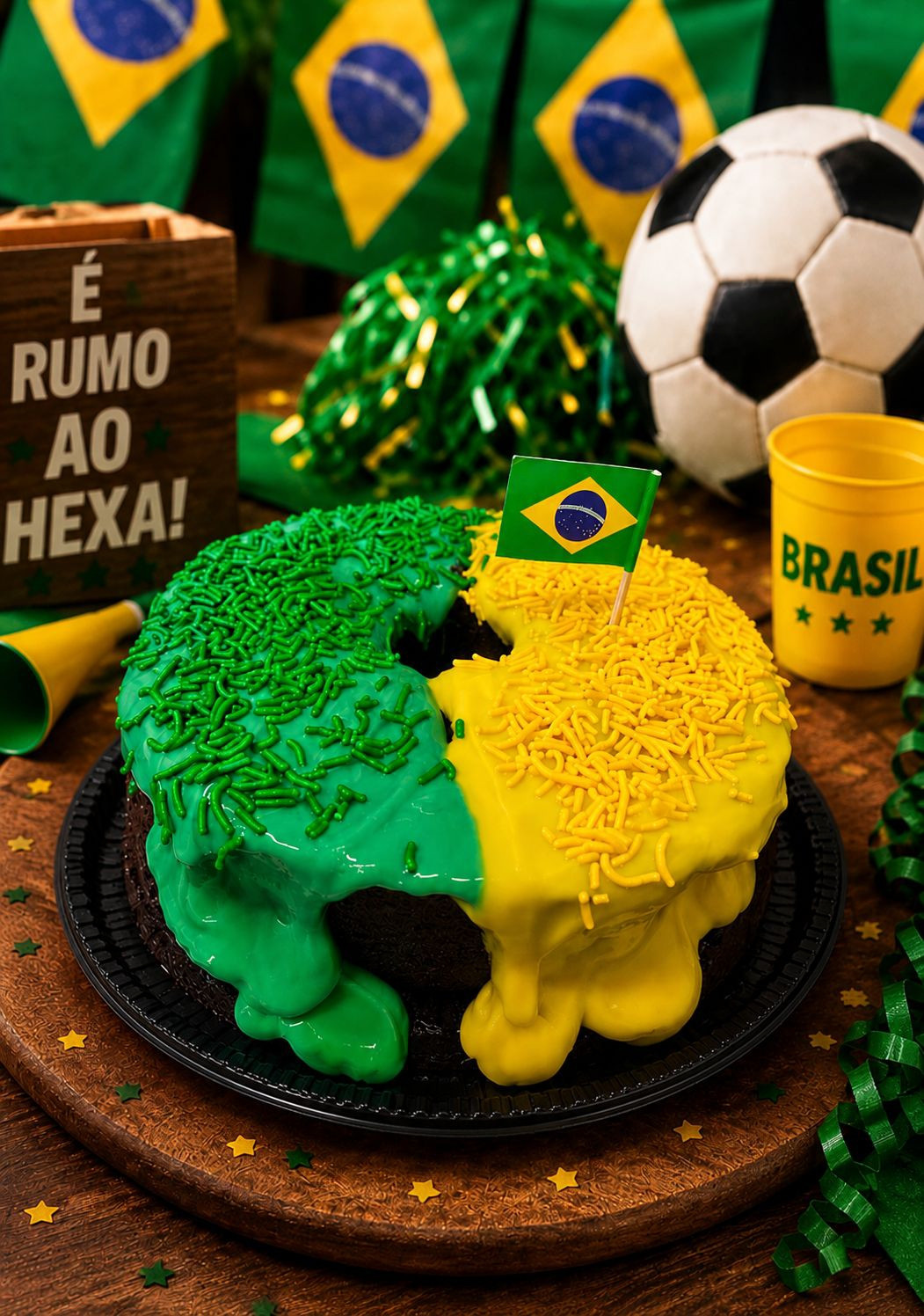Bolo do brasil 🇧🇷