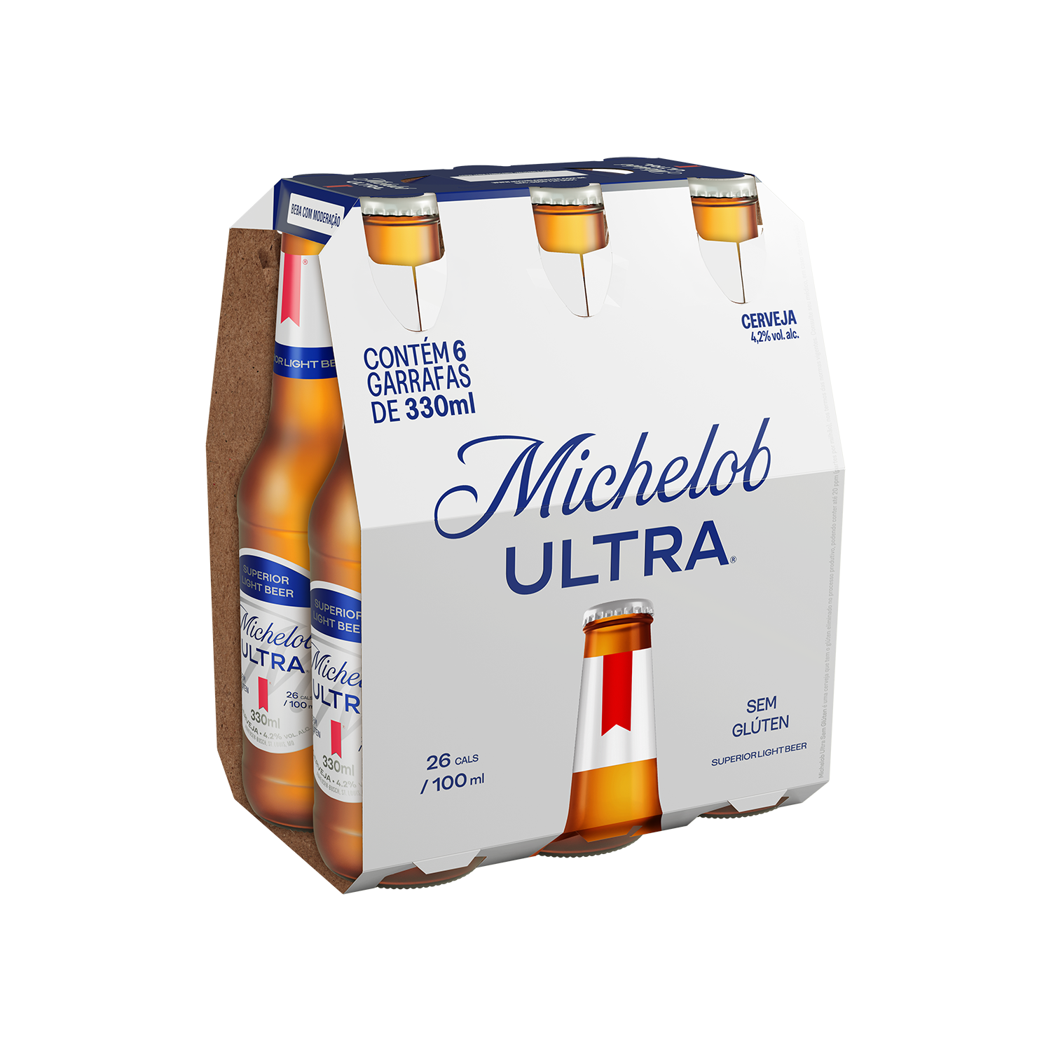 Michelob Ultra 330ml - Pack de 6 unidades