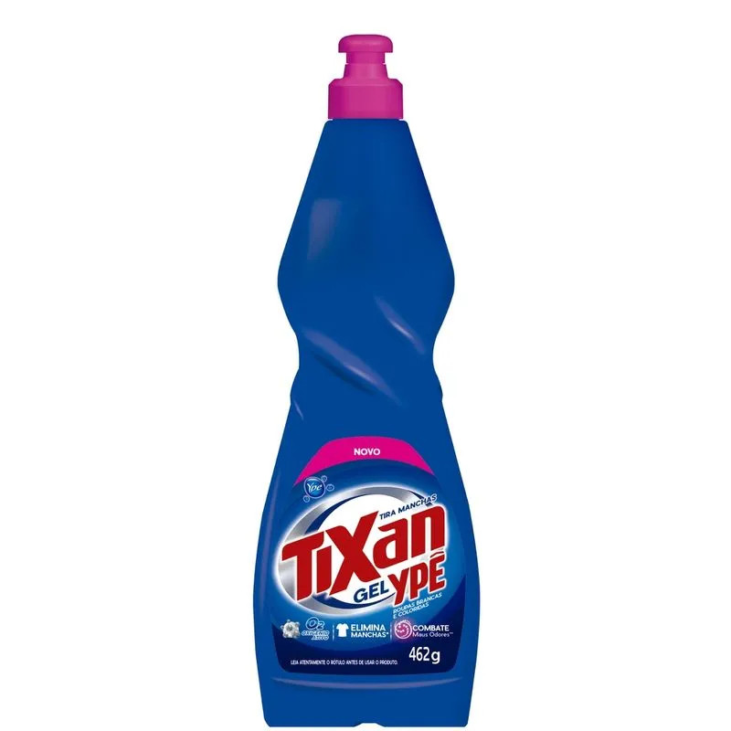 Tira Manchas em Gel roupas brancas e coloridas Ypê 462g