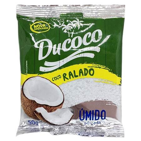 COCO RALADO DUCOCO ÚMIDO E ADOÇADO FLOCOS 100GR