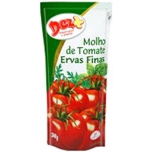 Molho de Ervas Finas Dez + Sachê 340g