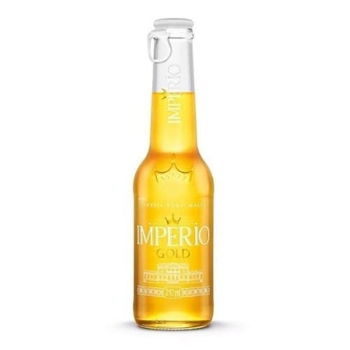 Cerveja Imperio Long Neck Gold 210ml