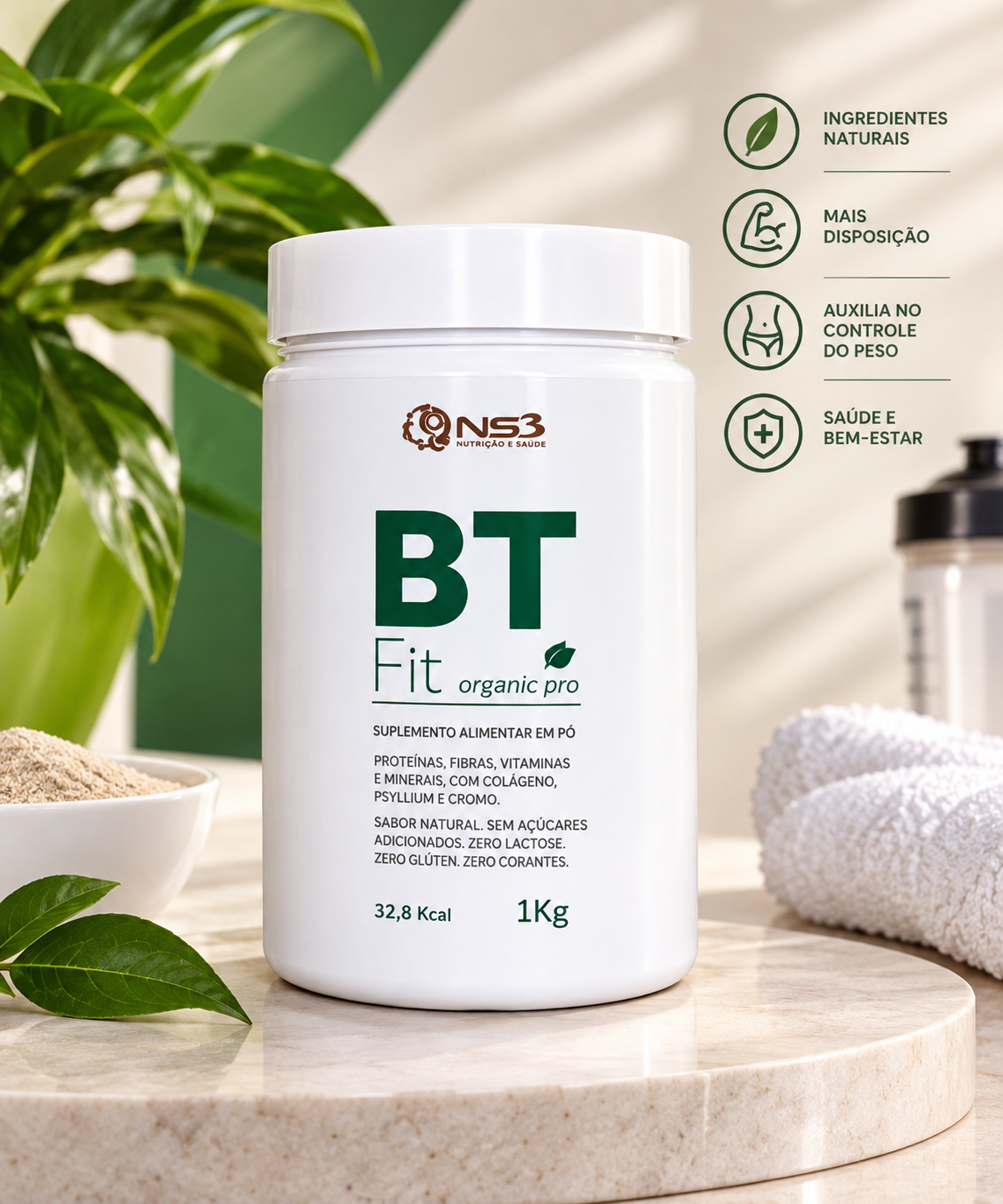 ATIVO BT FIT ORGANIC PRO NS3 1KG
