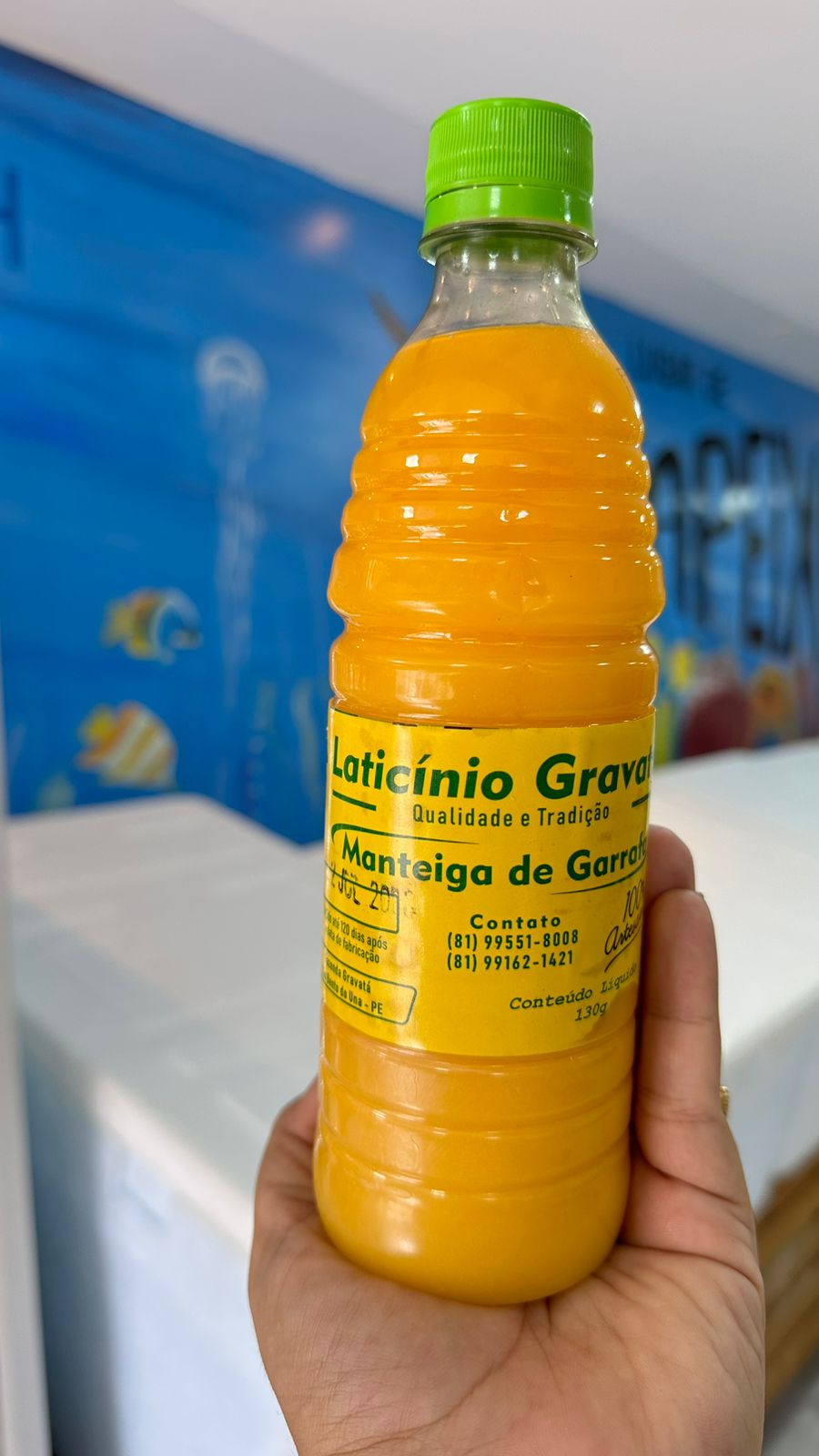 Manteiga de garrafa (500g)