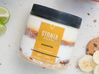 Stonia Gelato Banoffee 500 Ml