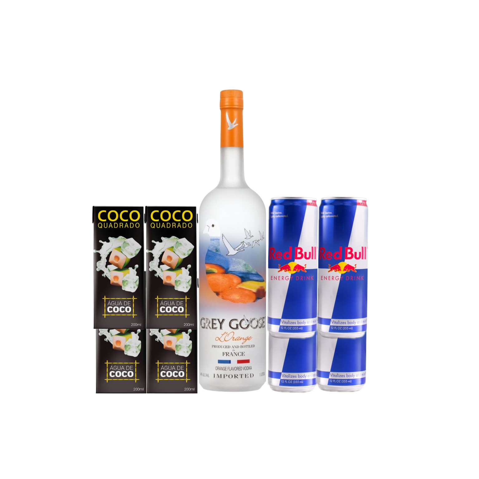 COMBO GREY GOOSE LARANJA 