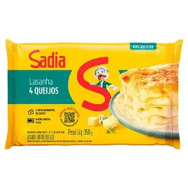 Lasanha Quatro Queijos (Sadia) 350g
