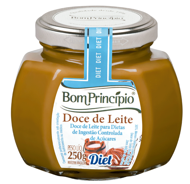 Doce de Leite Diet Bom Principio 250g