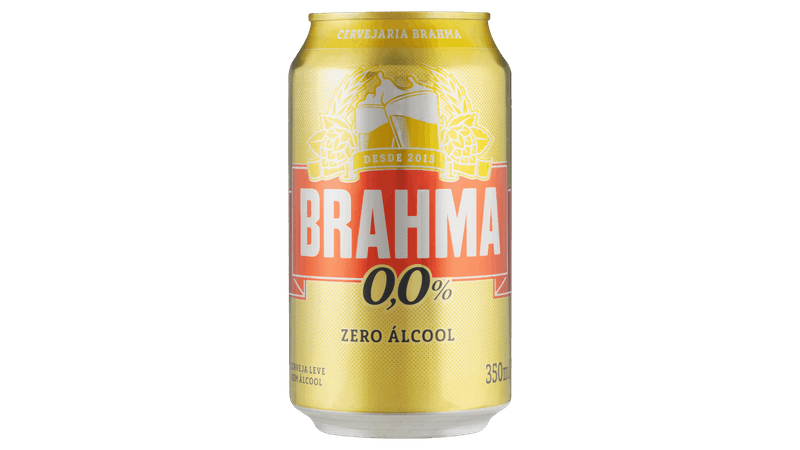 BRAHMA ZERO ALCOOL 350ML