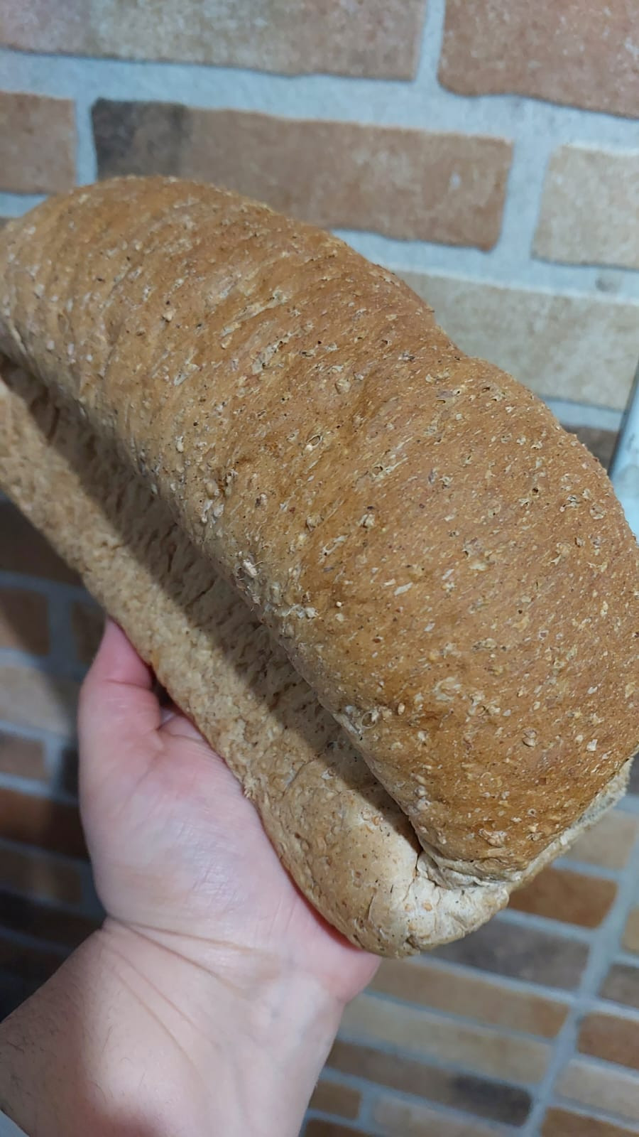 Pão 100% Integral - VEGANO