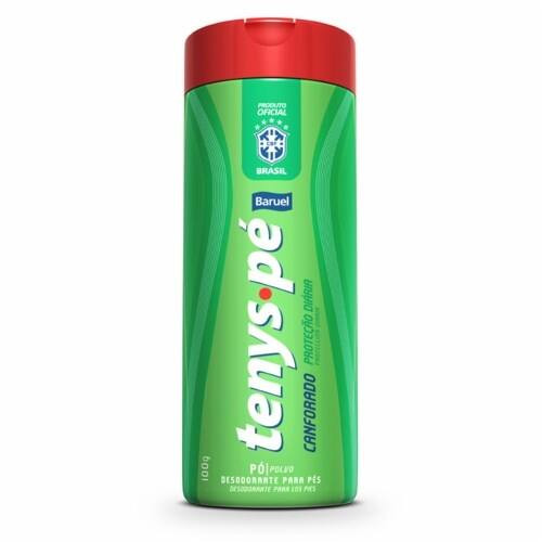 Talco para Os Pés Tenys Pé Baruel Canforado Embalagem 100g