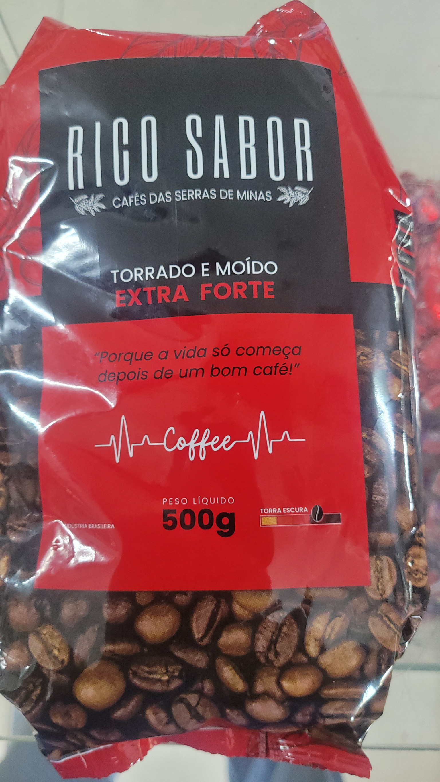 Pó de Café Extra Forte Rico Sabor 500g