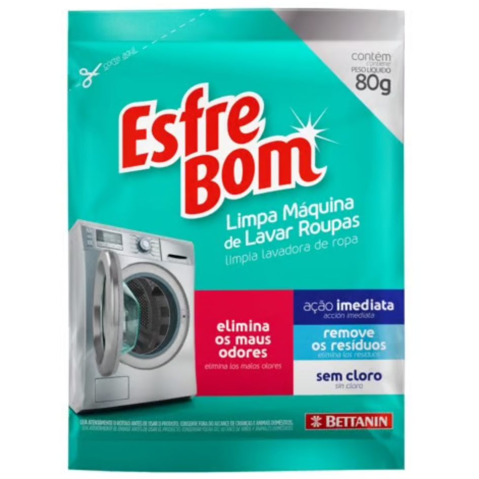 LIMPA MAQUINA ESFREBOM 80G